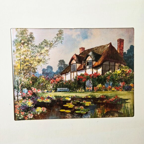 3 For 75 🥳💥 Vintage 1970s Foil Prints - Cottages & Scenery - Set of 2 - Picture 6 of 12